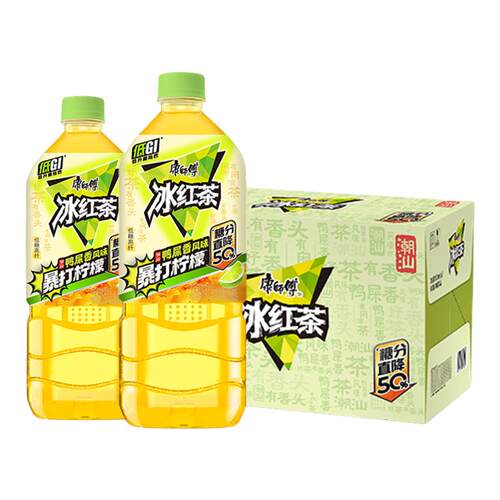 康师傅冰红茶900ml大瓶畅饮装