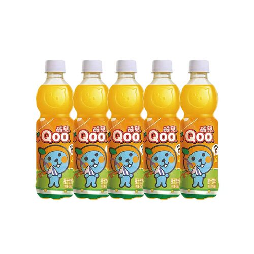 可口可乐酷儿橙汁橙味450ml5瓶