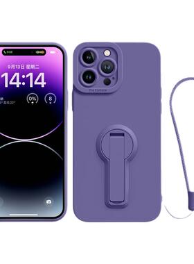 适用苹果17promax手机壳iPhone16新款带旋转支架12保护套15高级感硅胶14简约十五镜头全包13防摔7/8plus男女