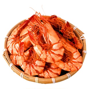 烤虾干特大号九节虾肉干仁开袋即食香酥大虾解馋零食休闲小吃食品