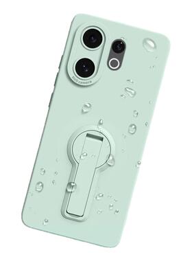 横竖双用支架适用vivos50promini手机壳新款s30保护套高级感s20/s18/s17t全包s19防摔带手绳的硅胶简约软男女