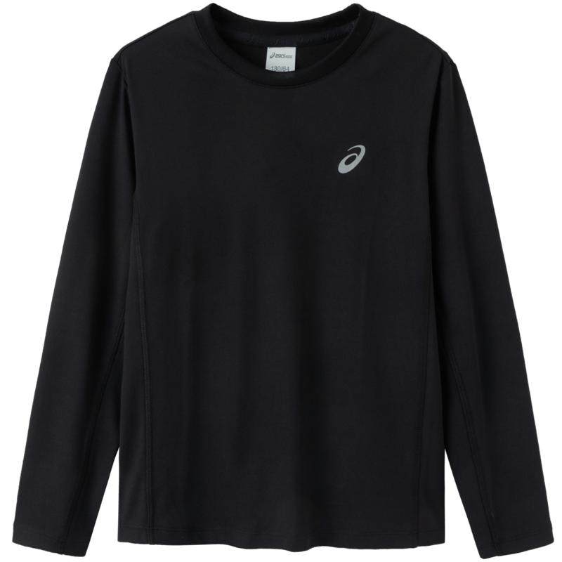 亚瑟士儿童速干衣秋冬运动长袖T恤上衣男童羽毛球体能训练服女童