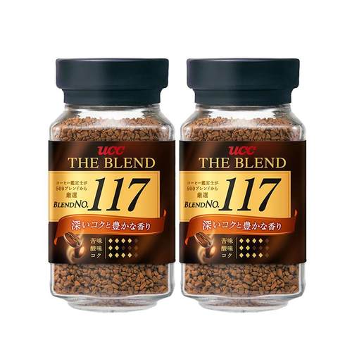 悠诗诗ucc117美式冻干黑咖啡