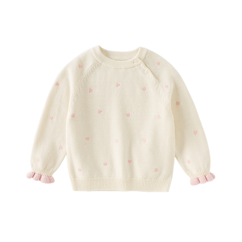 戴维贝拉女童毛衣套头衫