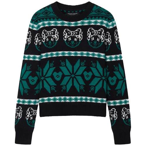 teenieweenie绵羊毛混纺圣诞