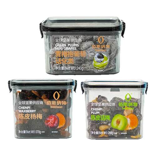 佰斯纳特青梅抱葡萄240g盒装