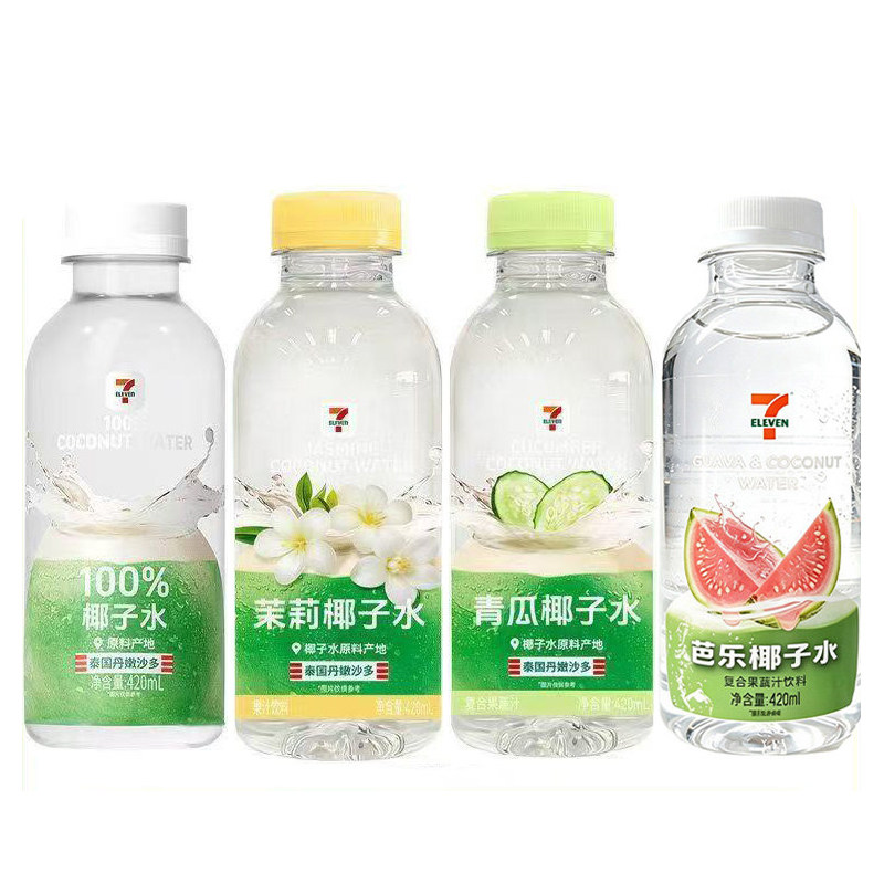 711茉莉椰子水青瓜椰子水椰轻说便利店同款100%椰子水植物饮料