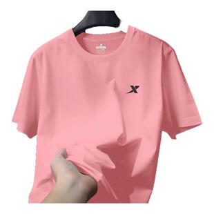 官方正品 特步纯棉短袖 宽松休闲装 2026新款 圆领运动上衣 T恤男夏季