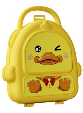 小黄鸭医生玩具套装女孩过家家听诊器医疗箱护士扮演打针全套装备