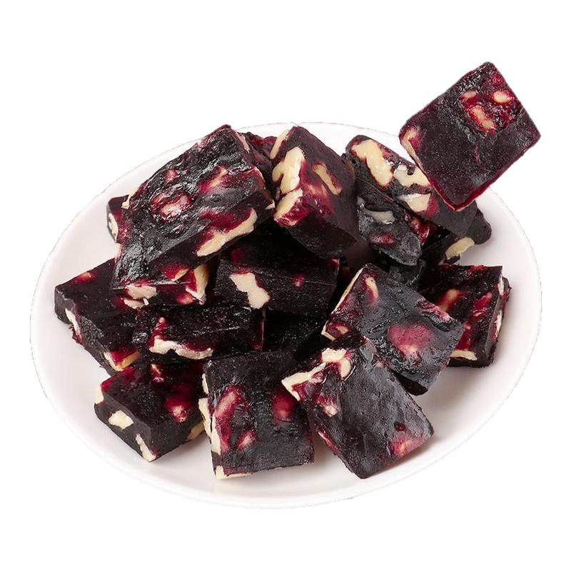 五黑桑葚核桃糕黑桑葚黑枸杞核桃南枣糕点心无糖精食品健康代餐