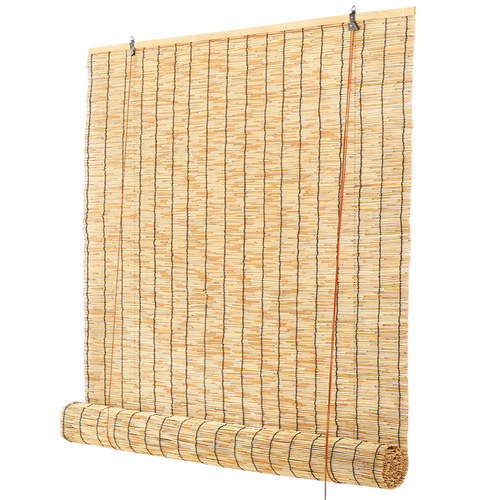 芦苇帘子草帘遮挡帘竹卷帘隔断帘