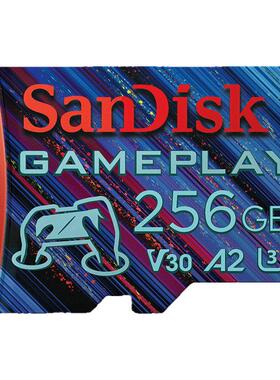 Sandisk闪迪tf卡256G内存卡大疆pocket3存储卡switch游戏机内存卡