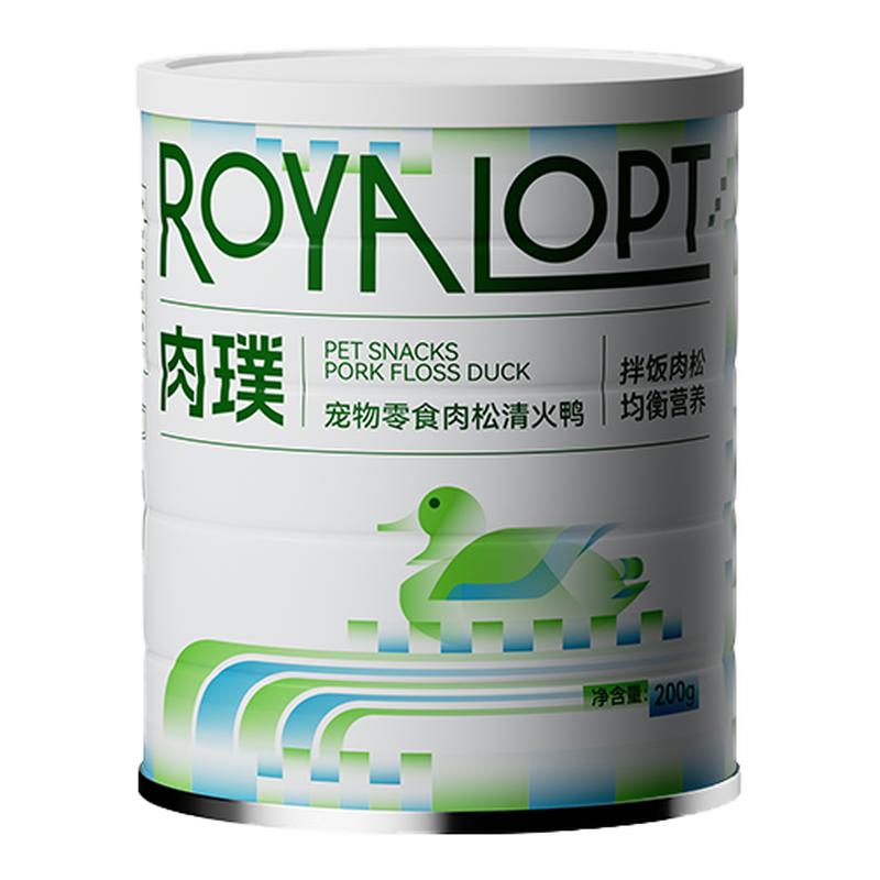 ROYALOPT清火鸭肉松狗零食