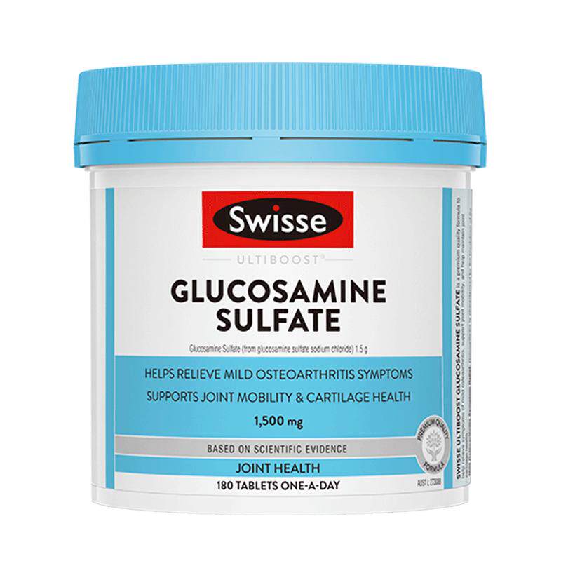 斯维诗Swisse关节片氨糖硫酸氨基葡萄糖胺软骨素维骨力180粒