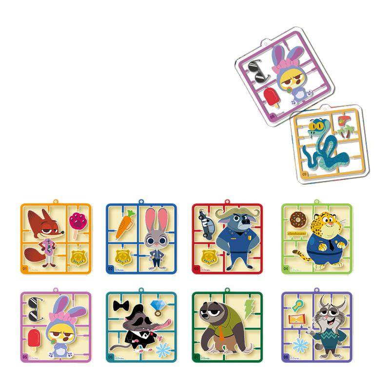 疯狂动物城饼干黄油芝士薄脆迪士尼联名周边零食添乐卡通王赠咕卡