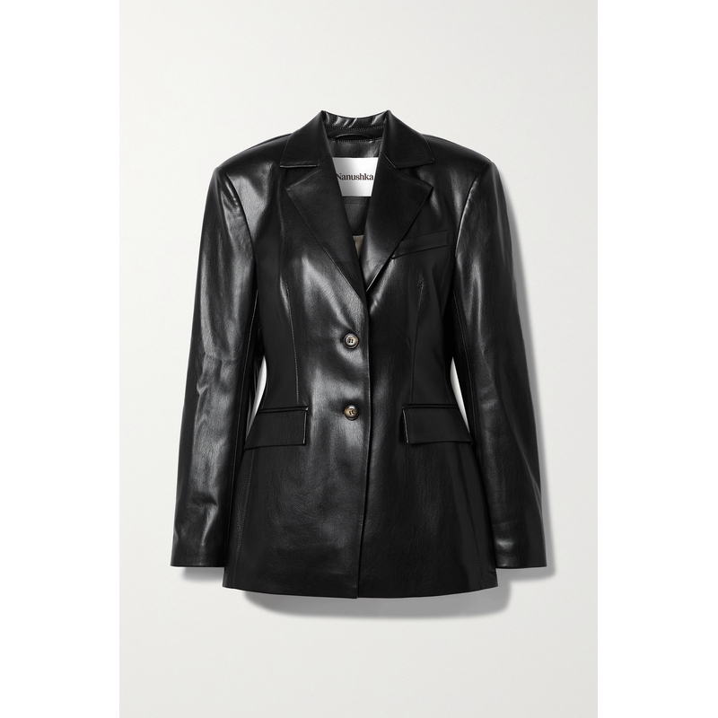 【折扣】Nanushka 女士经典有型黑色西装外套