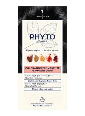 推荐PHYTO发朵全色染发剂植物天然护头皮染发膏养护发上色不伤发