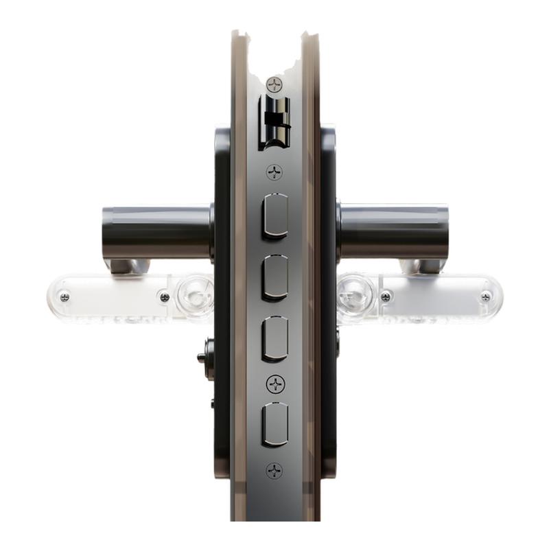 儿童防开门锁扣门把手防开器防猫神器小孩宠物门锁卡扣宝宝安全锁