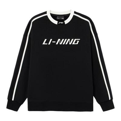 李宁卫衣男款秋季宽松情侣潮流