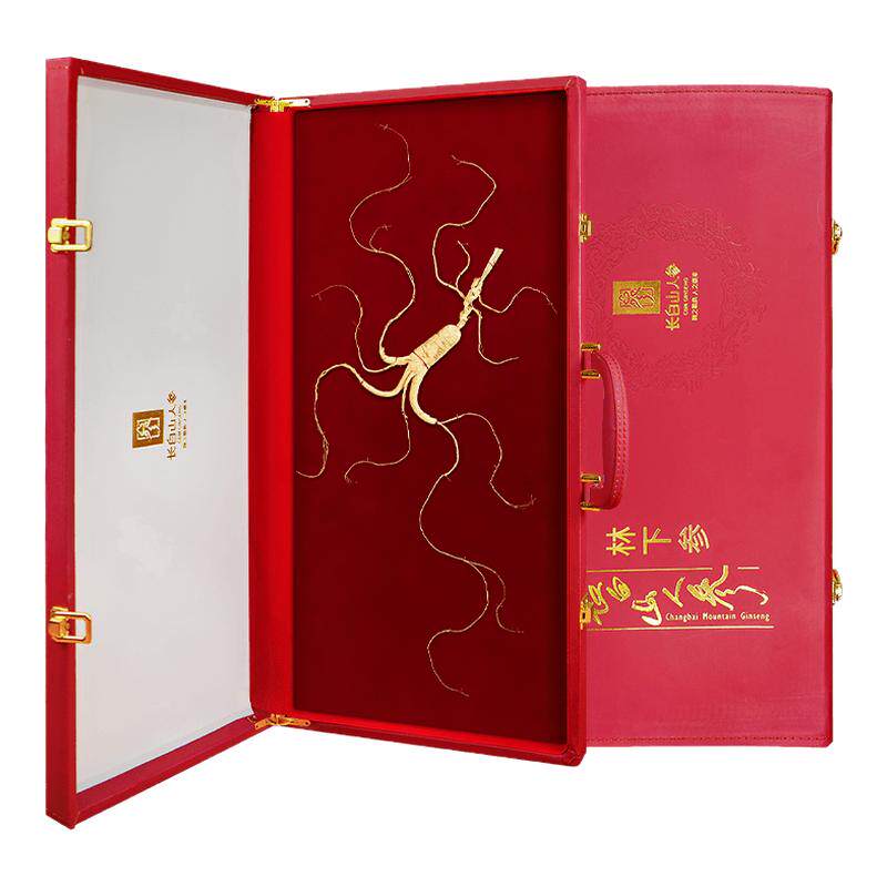 长白山人参约22年林下参11-15g野山参滋补礼盒送礼约3指芦B3