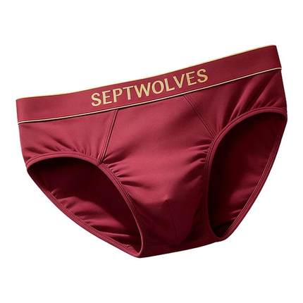 七匹狼男士内裤95%棉7A抗菌富贵红礼盒装宽边腰带本命年鸿运当头