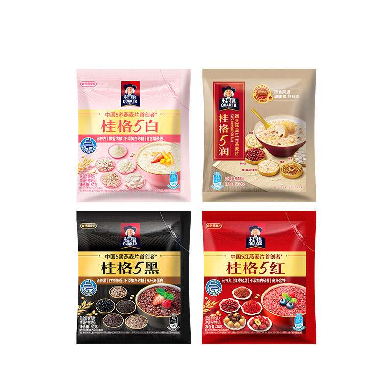 桂格独立小袋多种口味早餐