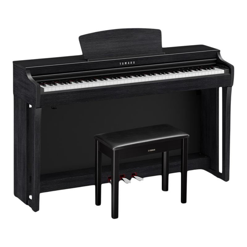 雅马哈高端电钢琴88键立式clp825