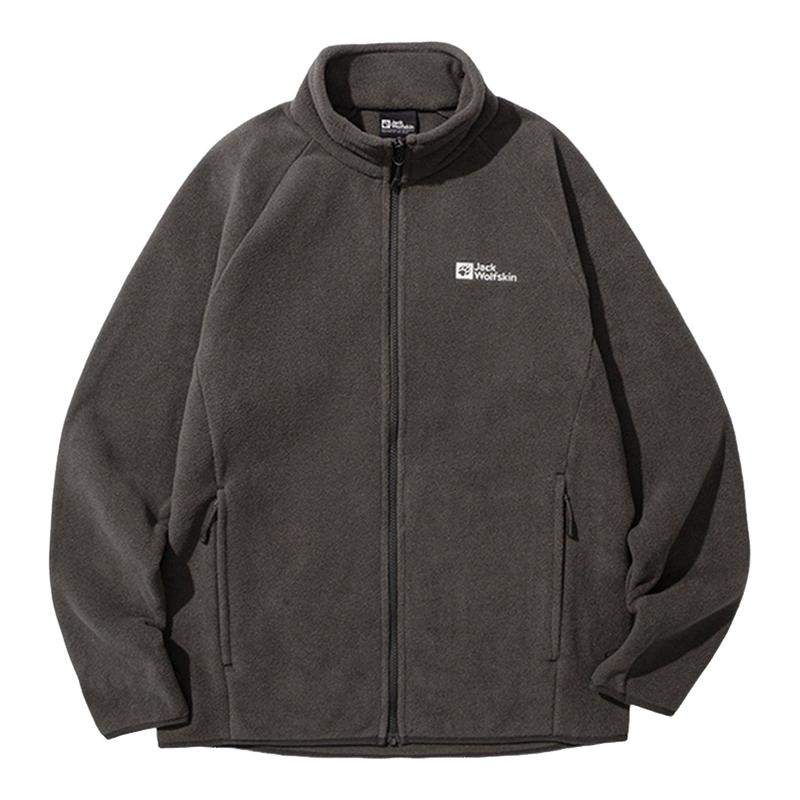 JACKWOLFSKIN狼爪冬男子WALDSTEIG双面厚款抓绒卫衣 1711361A