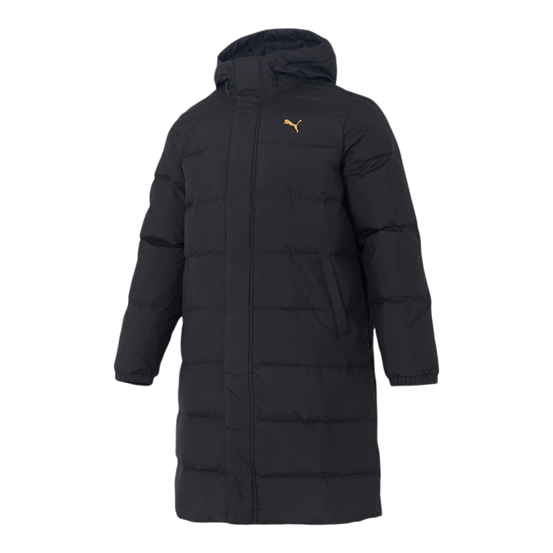 600蓬PUMA彪马长款羽绒服男女25冬季男士连帽情侣大衣外套692851