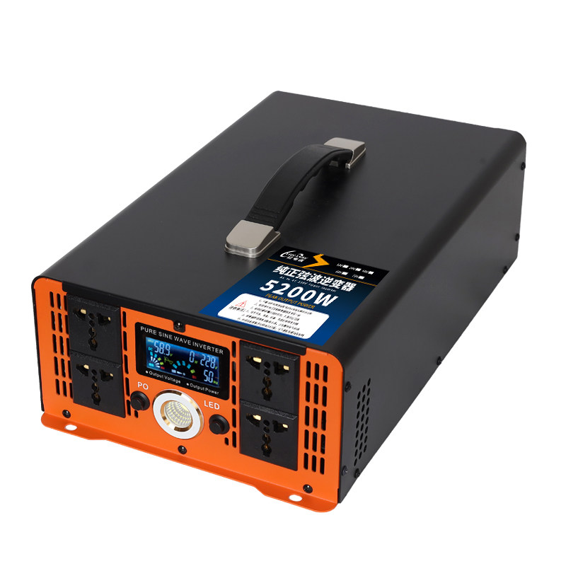 纯正弦波逆变器12v转220v转换器大功率24v48v60v72电瓶逆电动车载