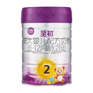 1罐新西兰原装 a2至初较大婴儿配方奶粉2段 850g 12月龄 进口