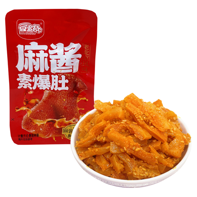 豆多奇老北京风味麻酱素爆肚素毛肚魔芋解馋零食休闲小吃食品好吃,零食/坚果/特产,素肉,淘宝优惠券,粉丝福利购,淘宝优惠卷