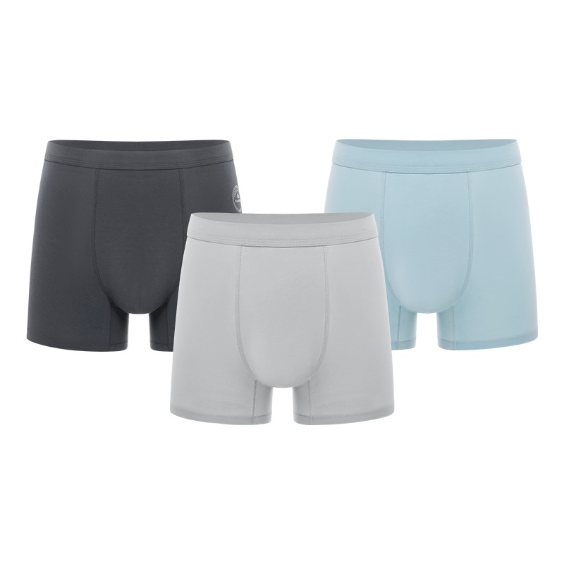 全棉时代男士全棉透气抗菌内裤平角四角轻薄舒爽抗皱腰带男生短裤,女士内衣/男士内衣/家居服,男平角内裤,淘宝优惠券,粉丝福利购,淘宝优惠卷