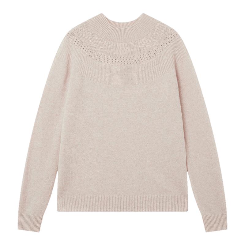 FINITY半高领100%羊毛衫