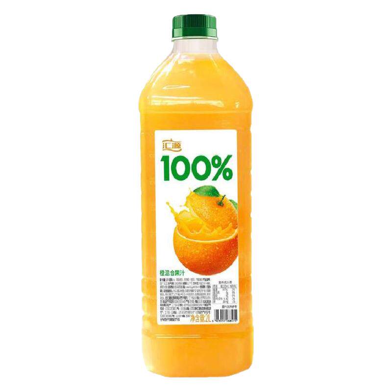 汇源果汁100%2L大瓶混合果汁饮品