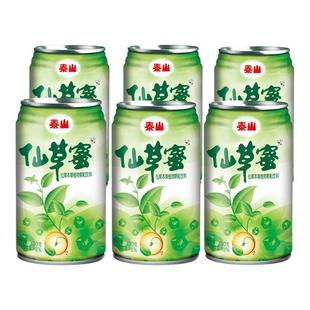 饮料凉茶福建特产 拆箱发货 泰山仙草蜜330克 24罐