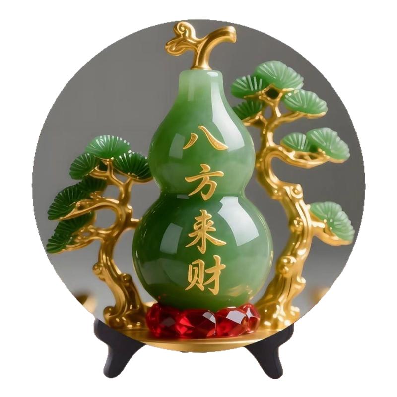 八方来财好寓意新款现代装饰画摆件家用居家桌面摆件家用乔迁送礼图片