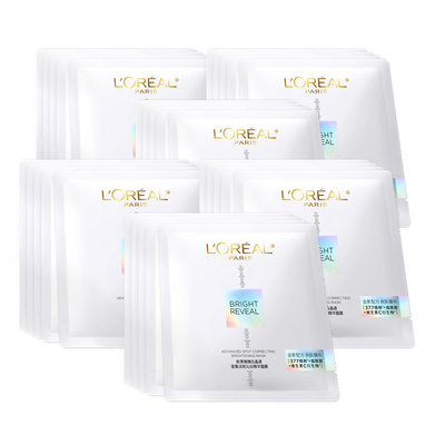 欧莱雅奶白面膜美白保湿正品