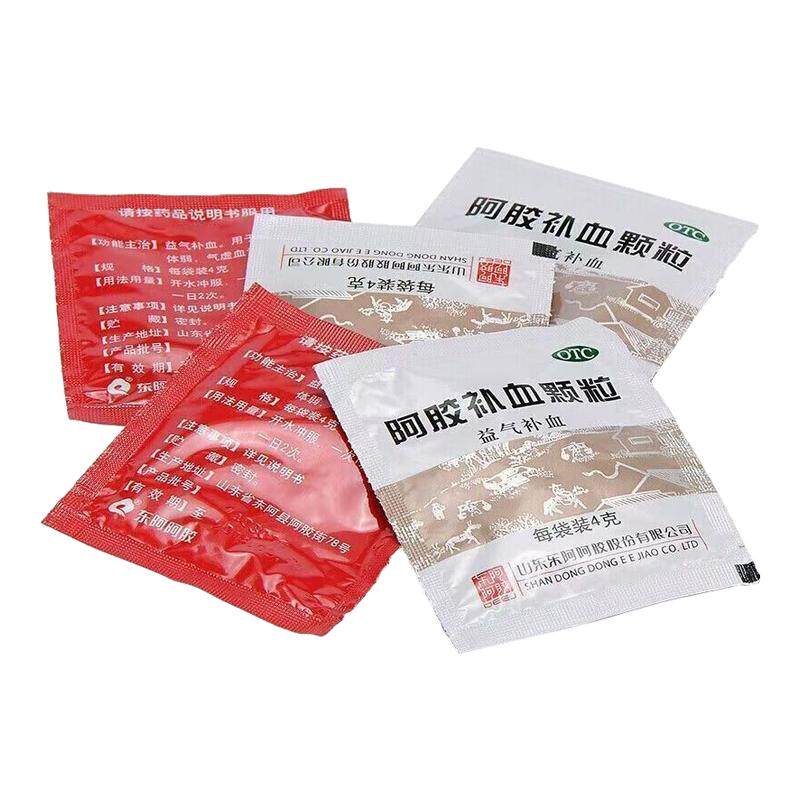 东阿阿胶 阿胶补血颗粒4g*30袋/盒 益气补血用于久病体弱气虚血亏