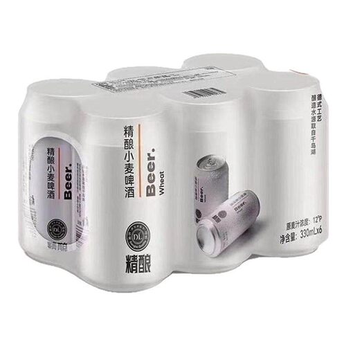 DL胖东来精酿啤酒330ml一箱胖东来啤酒500ml一箱新鲜日期假一赔十