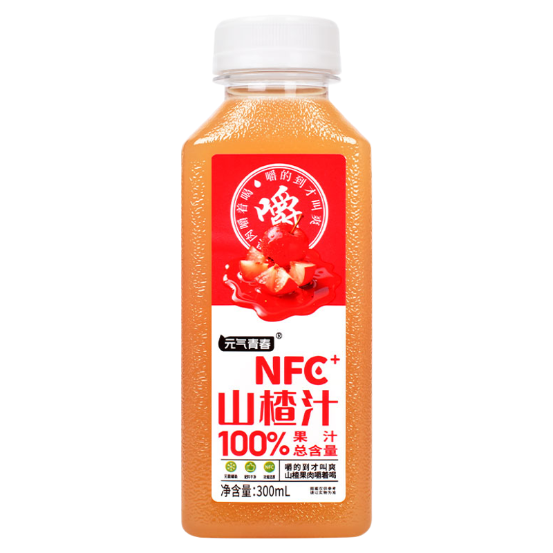 元气青春山楂汁2400ML整箱