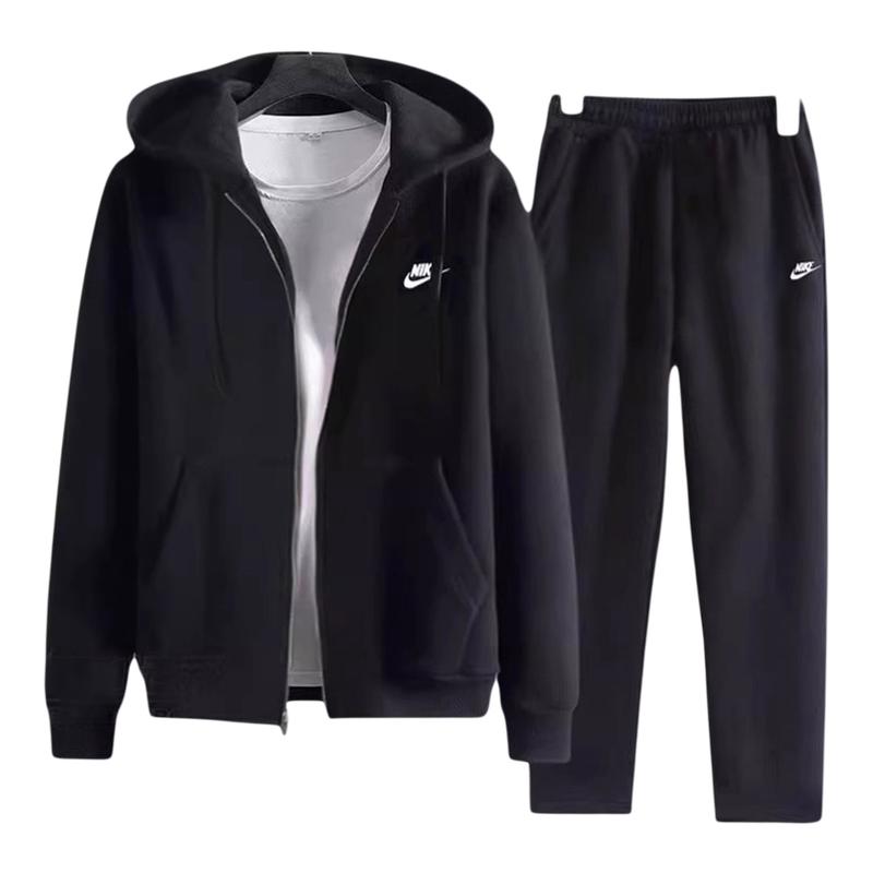 nike耐克官方男装2025秋季运动套装休闲夹克上衣运动长裤两件套男
