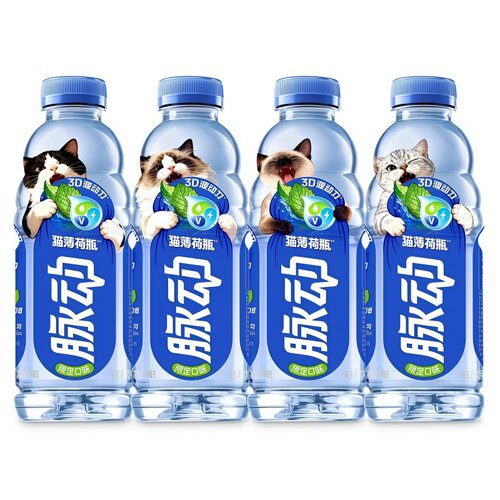 脉动饮料猫薄荷限定款600ml*15瓶