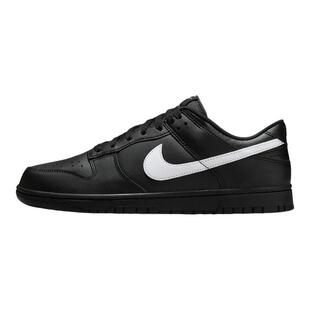 IO7606 Nike耐克男鞋 010 滑板鞋 RETRO黑色白勾运动休闲鞋 DUNK LOW