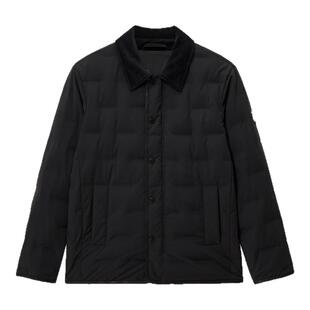 KARL LAGERFELD【85%鸭绒】灯芯绒羽绒服25秋冬新品卡尔拉格斐