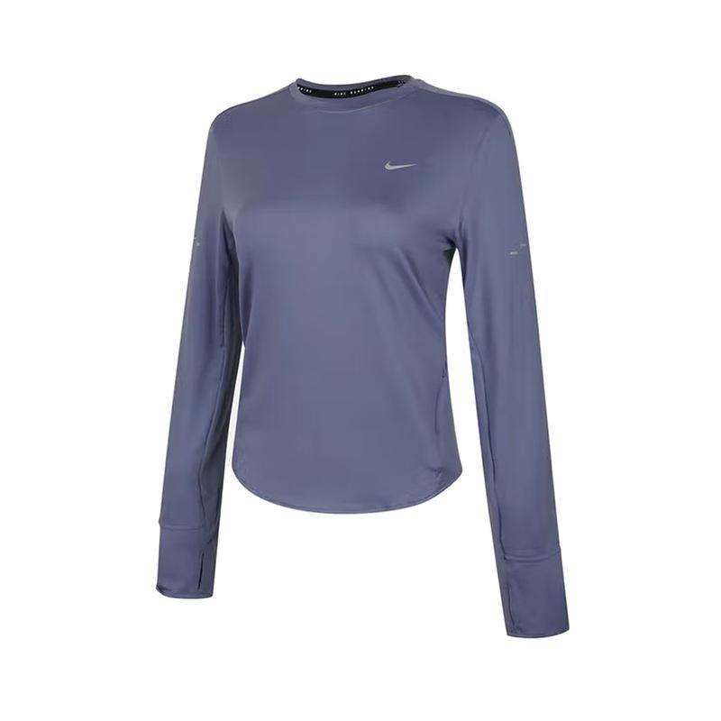 Nike耐克女装2025冬季新款SWIFT DF UV LS CRW套头上衣HQ0504,运动服/休闲服装,运动T恤,淘宝优惠券,粉丝福利购,淘宝优惠卷