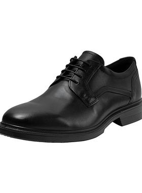 Ecco/爱步正装商务皮鞋  百搭英伦德比鞋真皮皮鞋  里斯622104