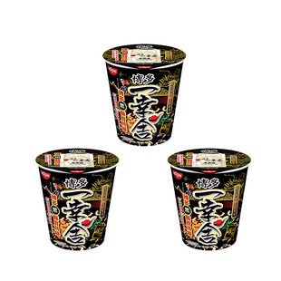 日清博多一幸舍汤面12桶杯面黑豚骨风味泡面速食拉面夜宵方便面