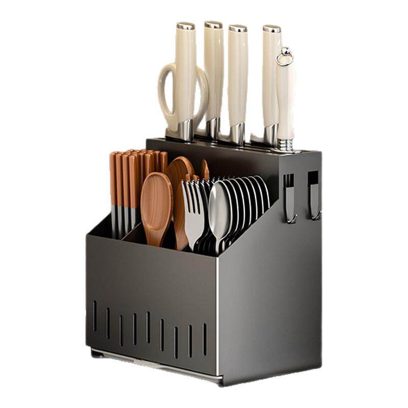 刀架新款多功能筷子收纳盒一体式收纳厨房置物架壁挂式勺子桶筷笼,厨房/烹饪用具,刀架,淘宝优惠券,粉丝福利购,淘宝优惠卷