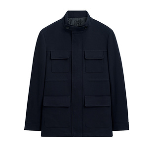 夹克中长款 衬衫 含绵羊毛猎装 星耀二号 保暖外套239X0C503M 老罗